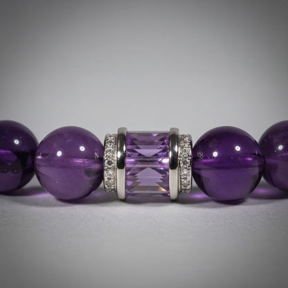 Royal Amethyst Bracelet — Select by JWPatronus – natural crystal bracelet for women