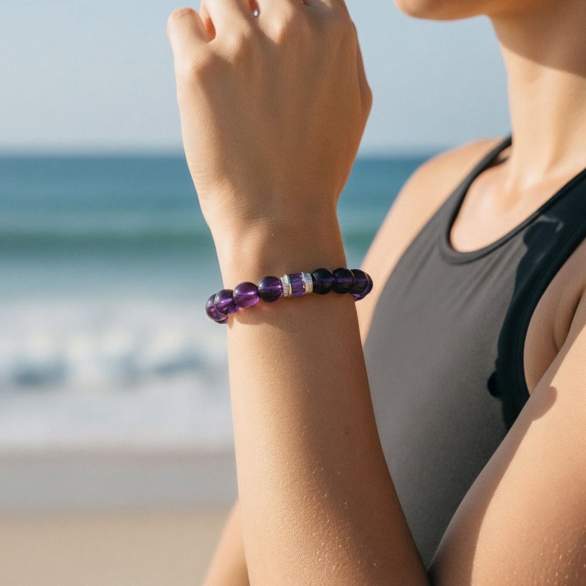 Royal Amethyst Bracelet — Select by JWPatronus – natural crystal bracelet for women