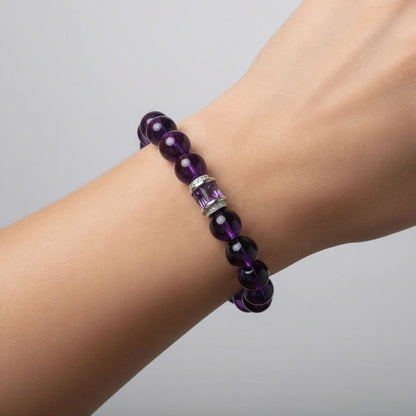 Royal Amethyst Bracelet — Select by JWPatronus – natural crystal bracelet for women