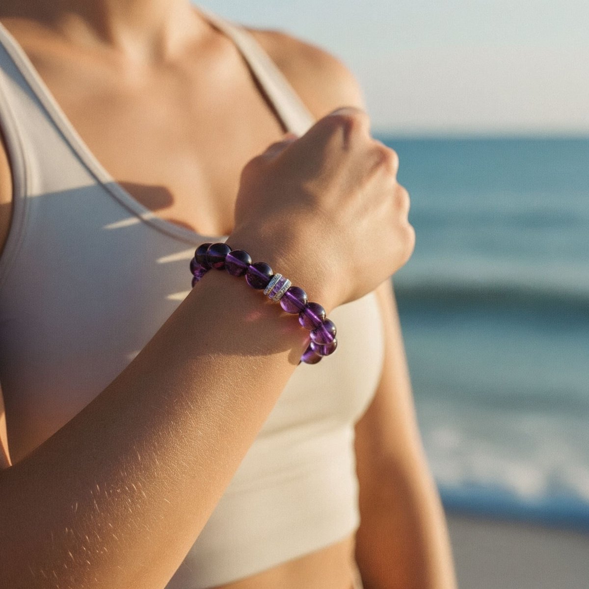 Royal Amethyst Bracelet — Select by JWPatronus – natural crystal bracelet for women