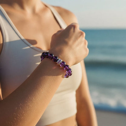 Royal Amethyst Bracelet — Select by JWPatronus – natural crystal bracelet for women