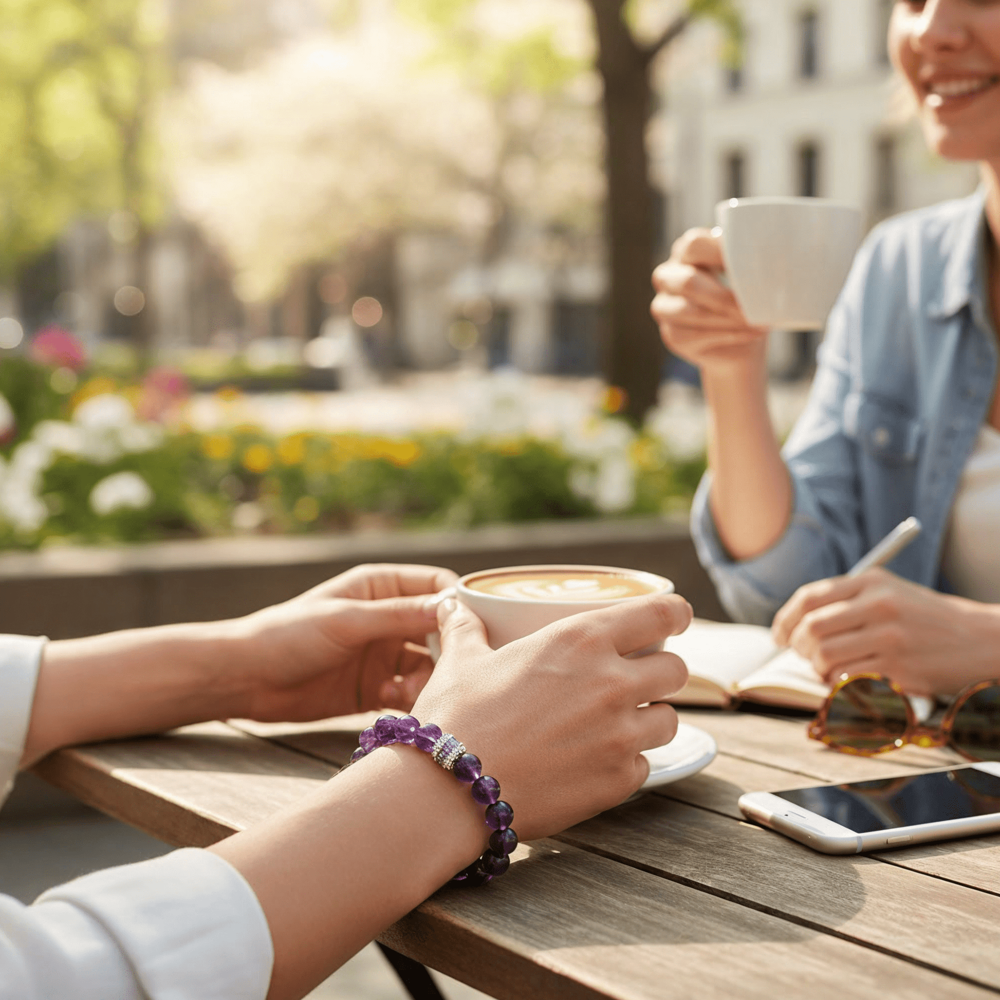 Amethyst Friendship Bracelets - Meaningful Gift for Aquarius