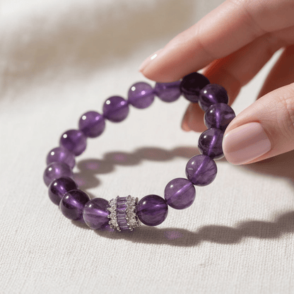 Spiritual Protection Jewelry - Amethyst Bracelet for Inner Peace