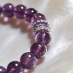 Royal Amethyst Elegance Bracelet by JWPatronus – natural crystal bracelet for women