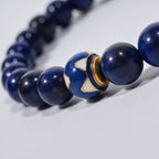 Royal Horizon Lapis Lazuli Bracelet by JWPatronus – natural crystal bracelet for women