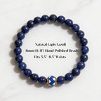 Royal Horizon Lapis Lazuli Bracelet by JWPatronus – natural crystal bracelet for women