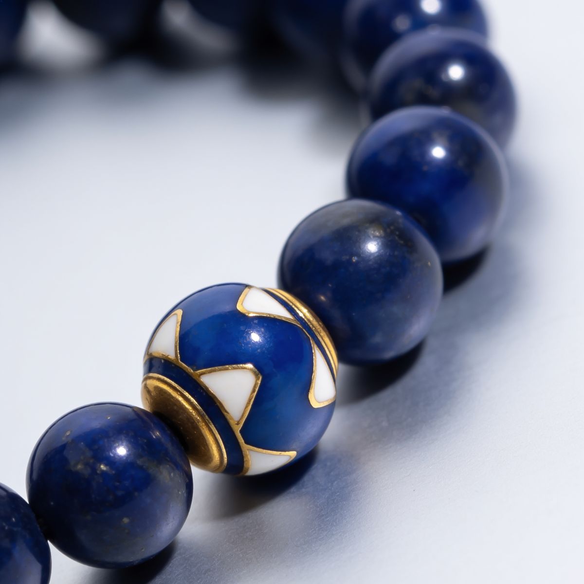 Royal Horizon Lapis Lazuli Bracelet by JWPatronus – natural crystal bracelet for women