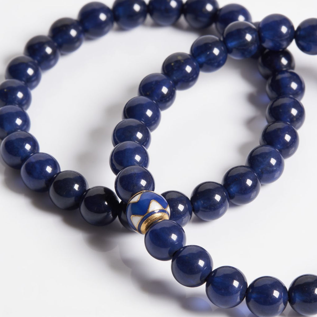 Royal Horizon Lapis Lazuli Bracelet by JWPatronus – natural crystal bracelet for women