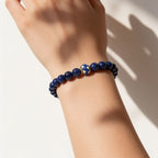 Royal Horizon Lapis Lazuli Bracelet by JWPatronus – natural crystal bracelet for women