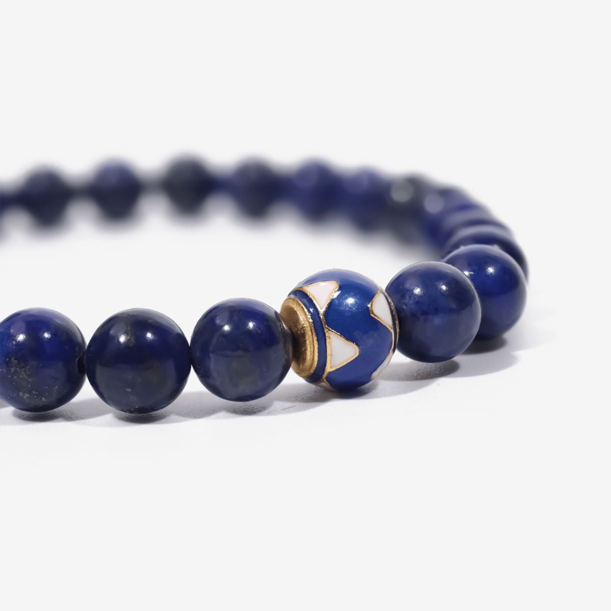 Royal Horizon Lapis Lazuli Bracelet by JWPatronus – natural crystal bracelet for women