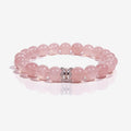 Serenity Blush Rose Quartz Bracelet by JWPatronus – natural crystal bracelet for women