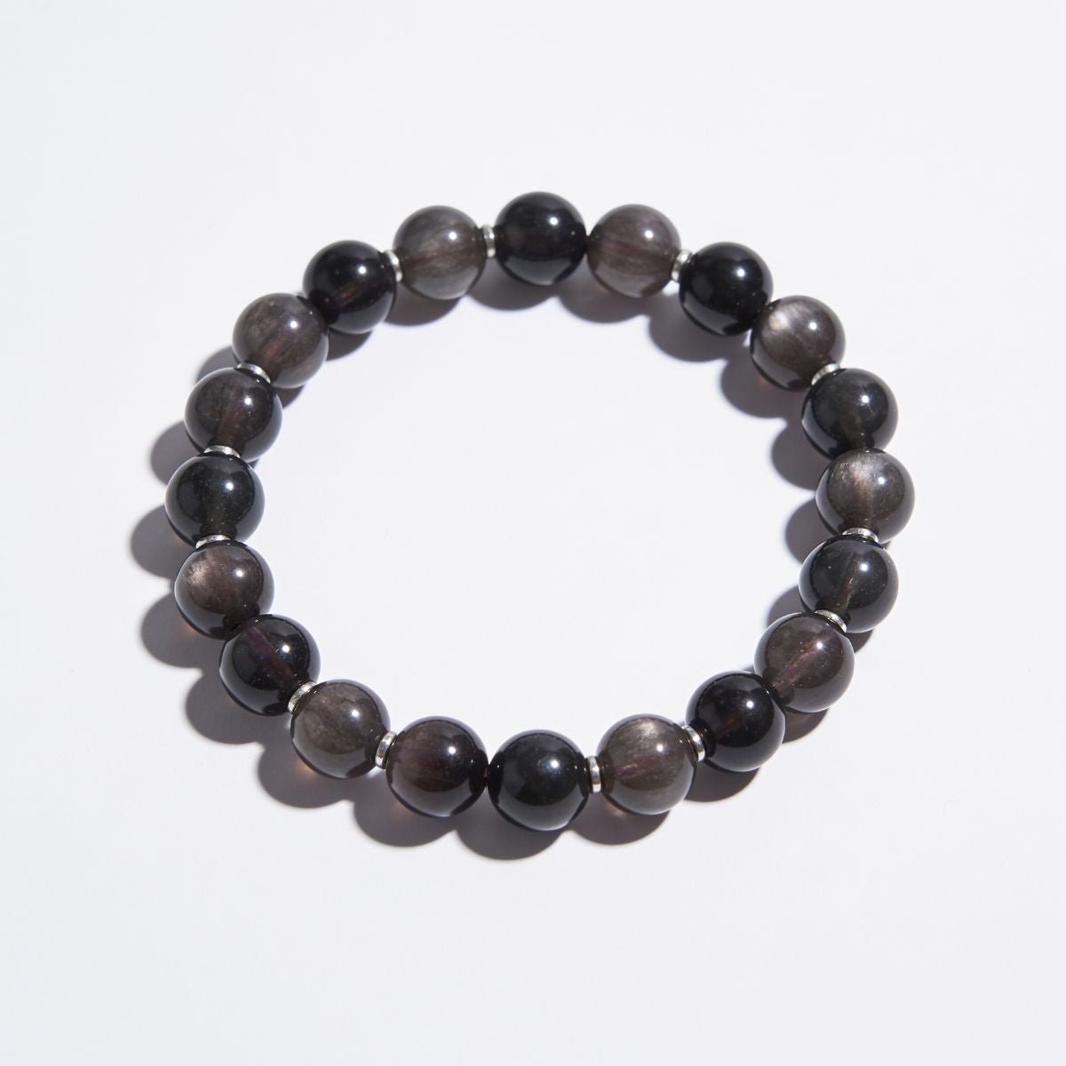 Silent Guardian Obsidian Bracelet by JWPatronus – natural crystal bracelet for women
