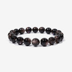 Silent Guardian Obsidian Bracelet by JWPatronus – natural crystal bracelet for women