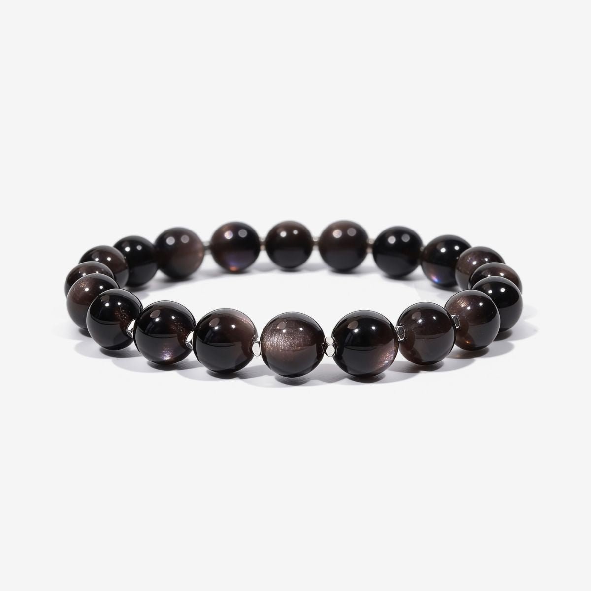 Silent Guardian Obsidian Bracelet by JWPatronus – natural crystal bracelet for women