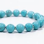 Skybound Turquoise Beaded Bracelet by JWPatronus – natural crystal bracelet for women