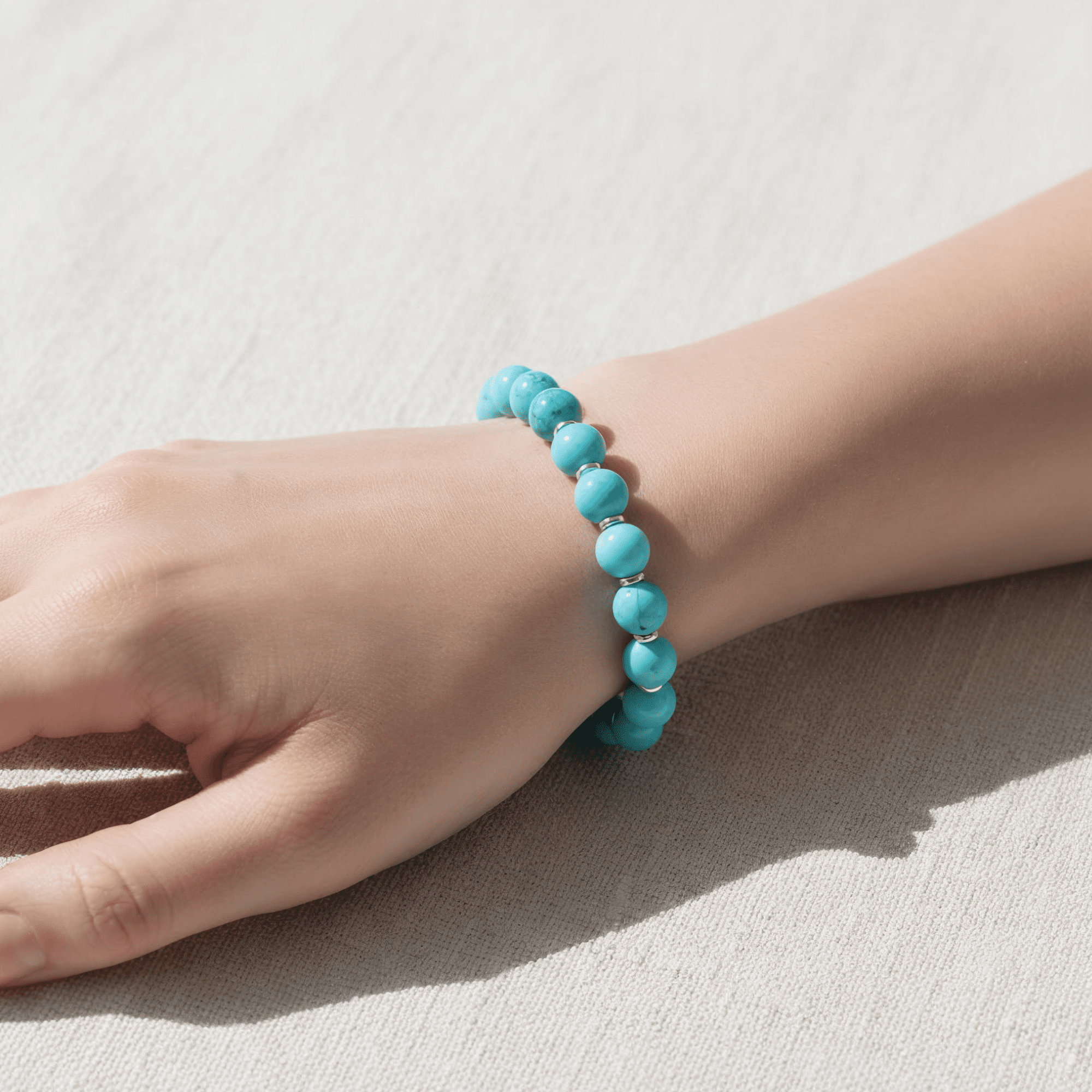 Skybound Turquoise Bracelet by JWPatronus – natural crystal bracelet for women
