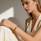 Solar Radiance Citrine Bracelet by JWPatronus – natural crystal bracelet for women