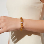 Solar Radiance Citrine Bracelet by JWPatronus – natural crystal bracelet for women