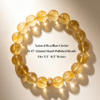 Sunlit Abundance Brazilian Citrine Bracelet by JWPatronus – natural crystal bracelet for women