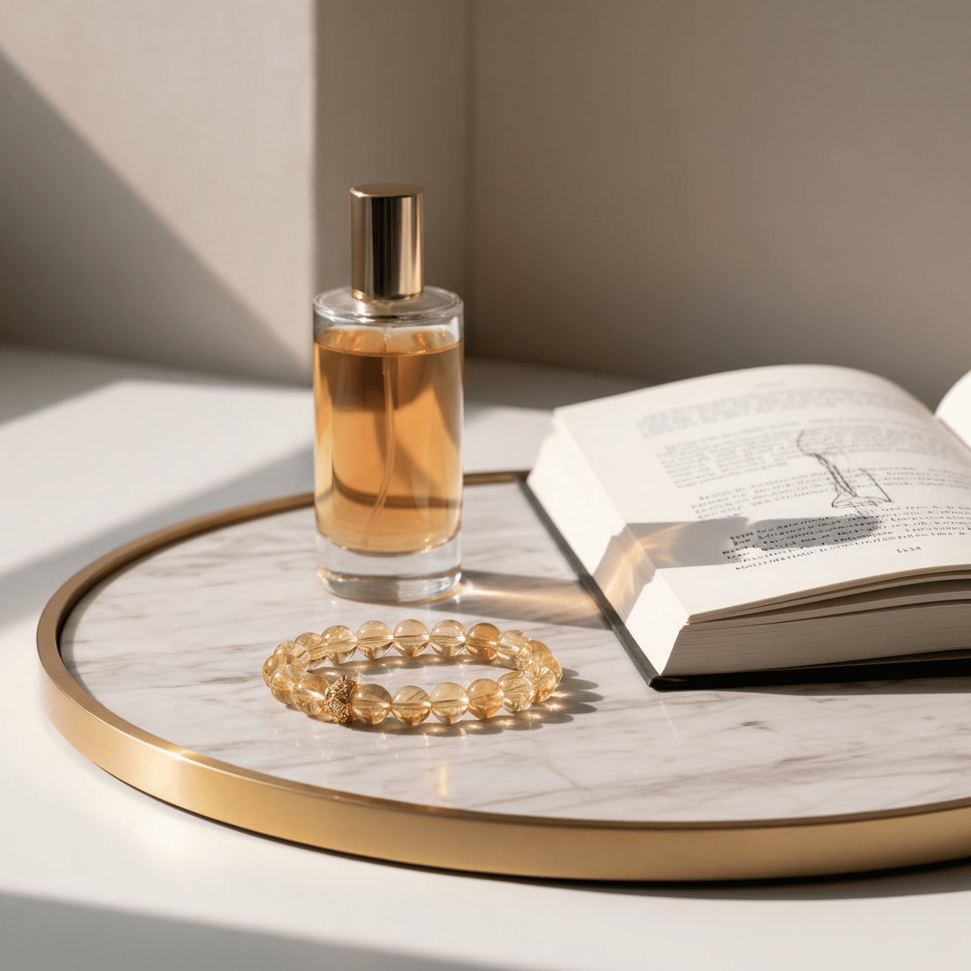 Sunlit Abundance Brazilian Citrine Bracelet by JWPatronus – natural crystal bracelet for women