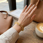Sunlit Abundance Brazilian Citrine Bracelet by JWPatronus – natural crystal bracelet for women
