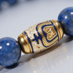 Tranquil Lapis Lazuli Beaded Bracelet by JWPatronus – natural crystal bracelet for women