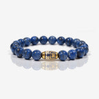 Tranquil Lapis Lazuli Beaded Bracelet by JWPatronus – natural crystal bracelet for women