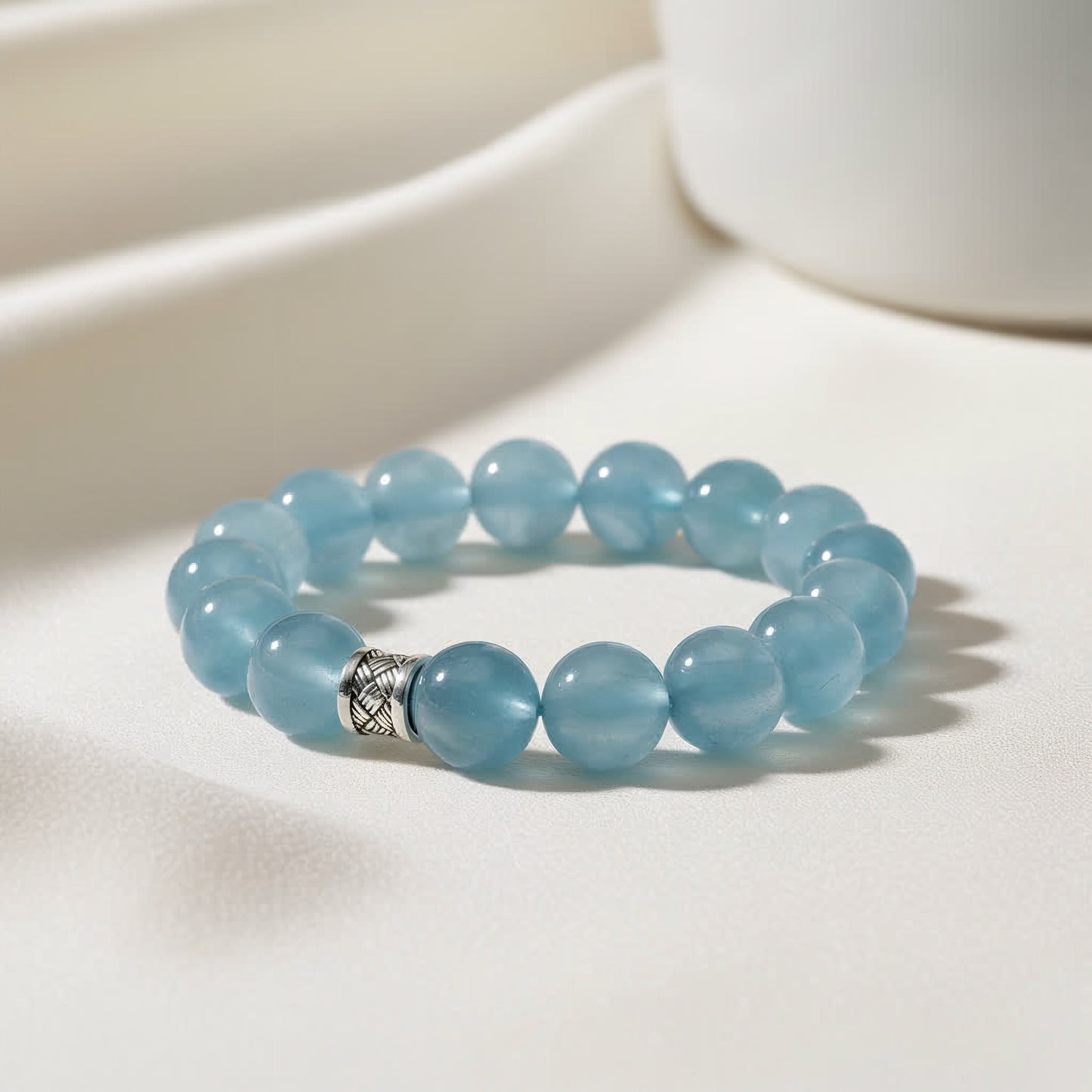 Ocean’s Grace Aquamarine Bracelet - JWPatronus