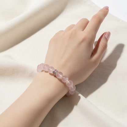 Pure Heart Rose Quartz Bracelet - JWPatronus