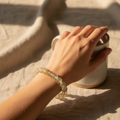 Golden Radiance Lemon Quartz Bracelet - JWPatronus