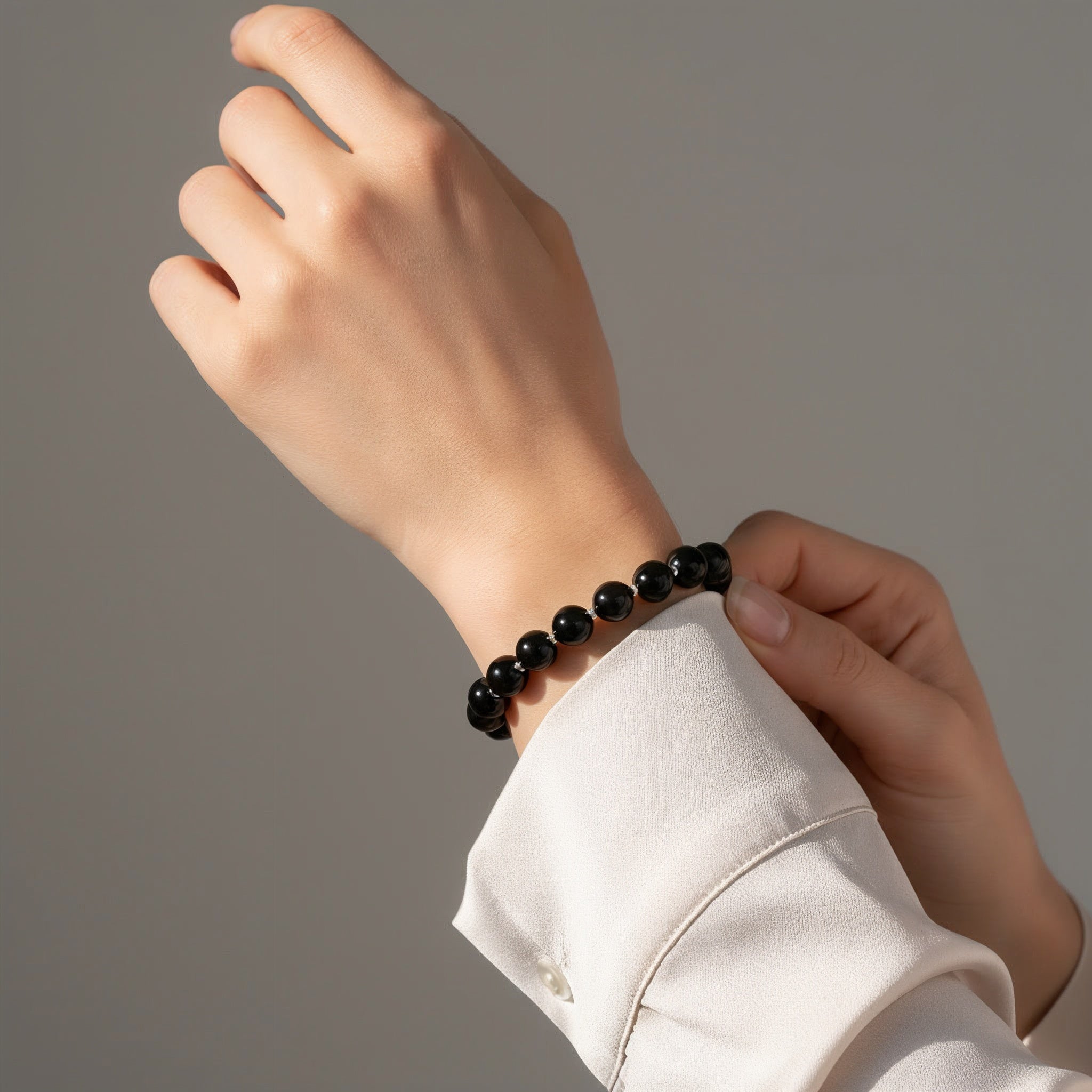 Silent Guardian Obsidian Bracelet - JWPatronus