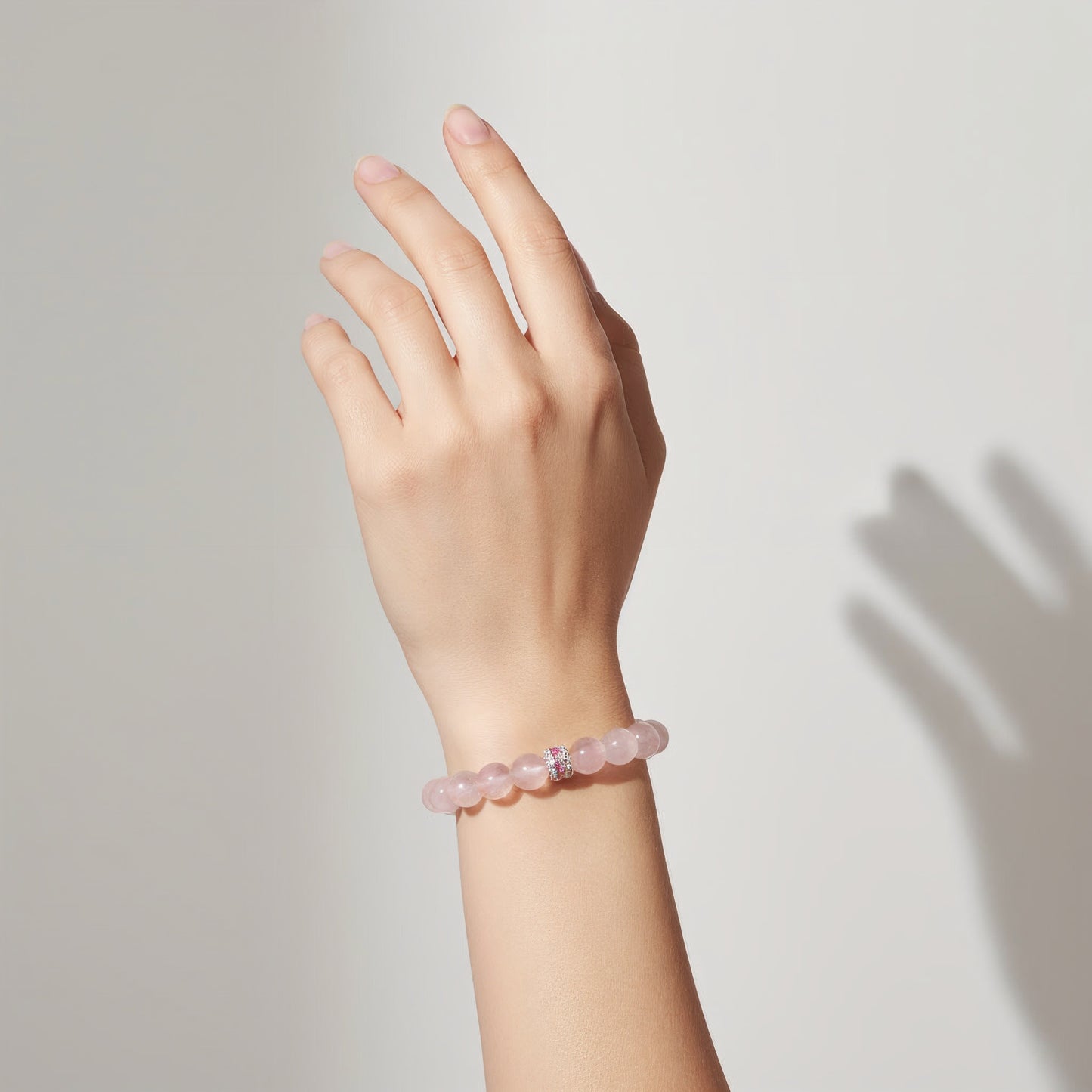 Pure Heart Rose Quartz Bracelet - JWPatronus