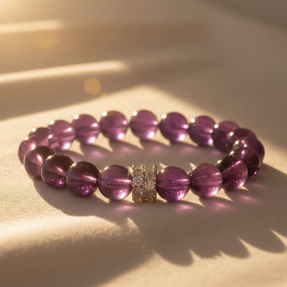Serenity Bloom Amethyst Bracelet - JWPatronus