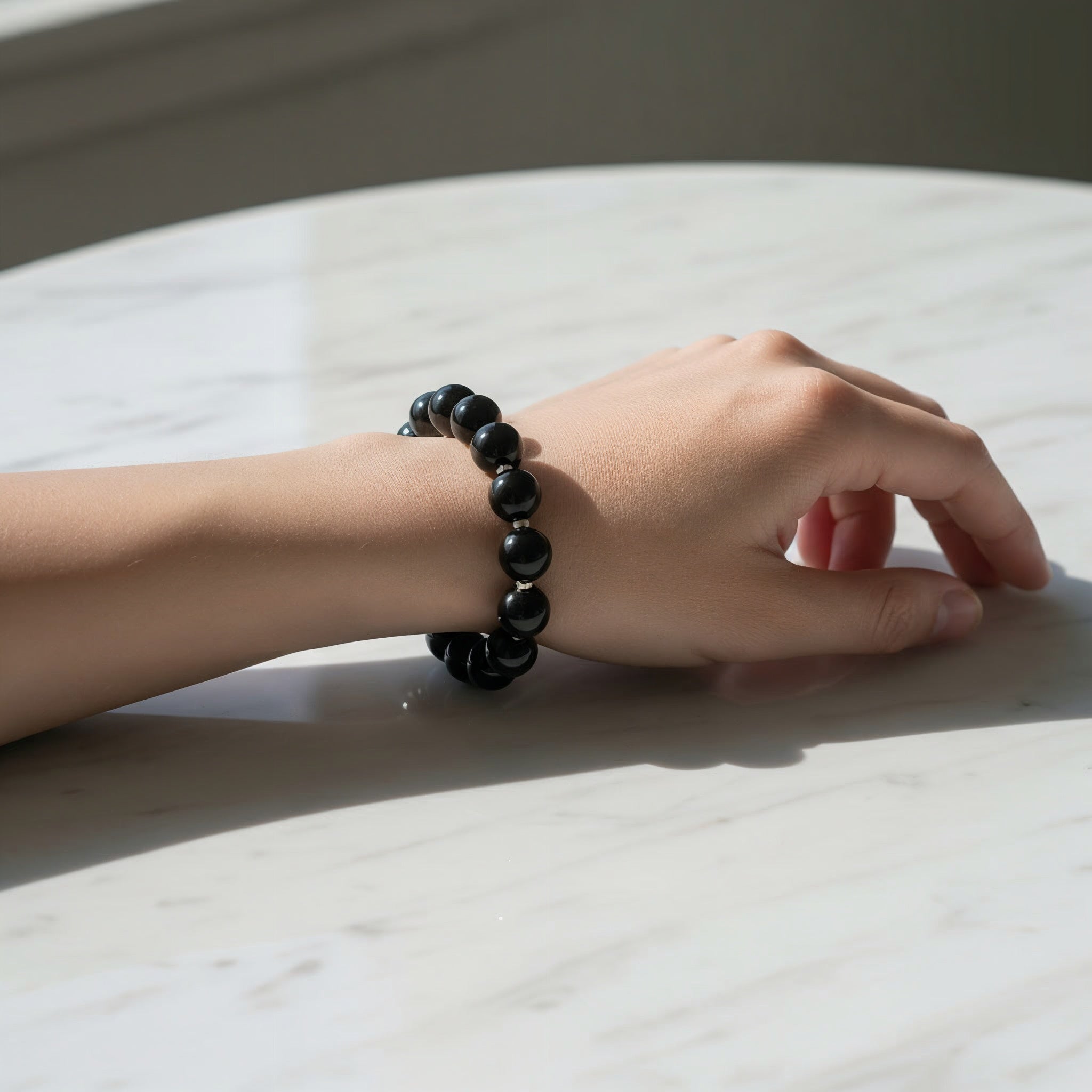 Silent Guardian Obsidian Bracelet - JWPatronus