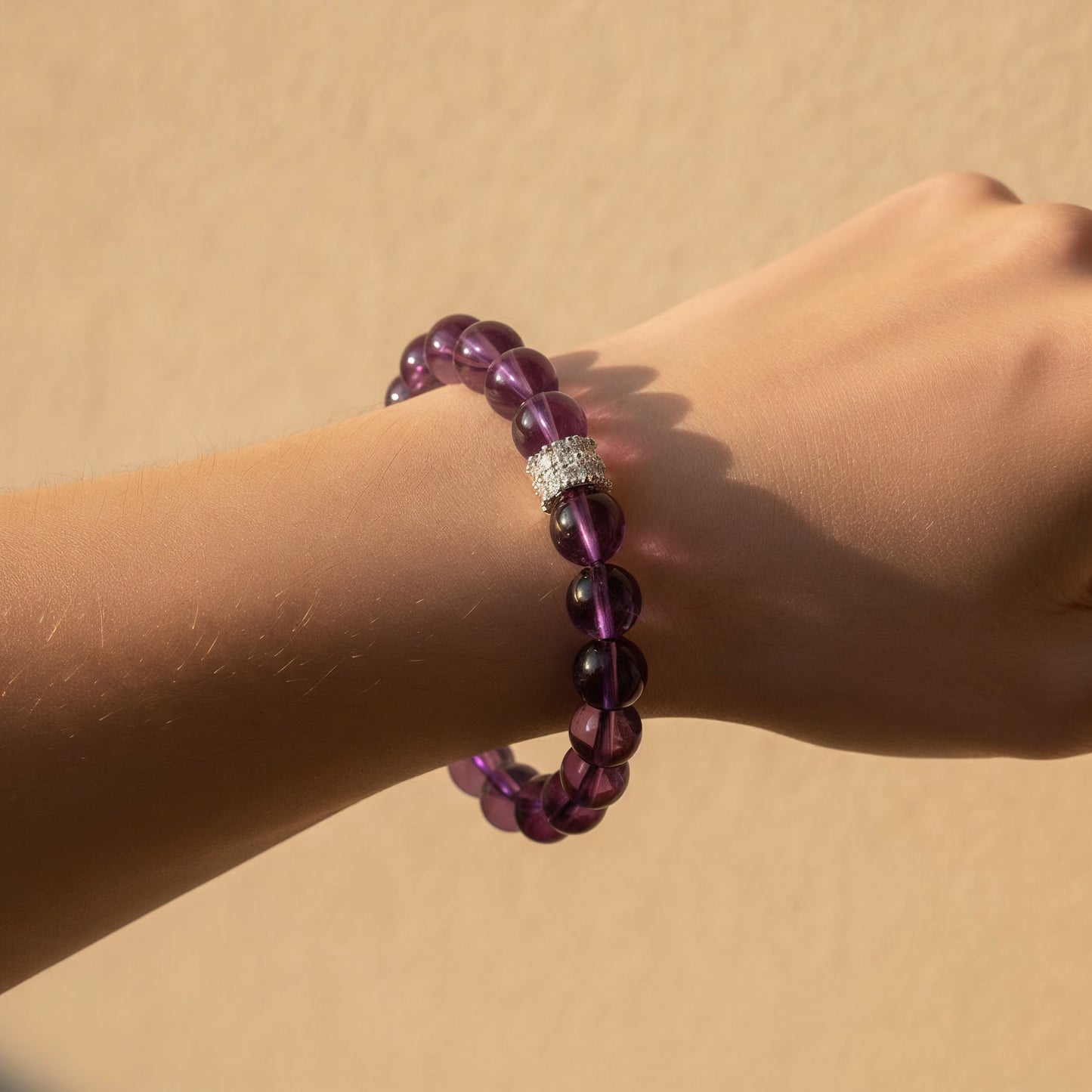 Serenity Bloom Amethyst Bracelet - JWPatronus