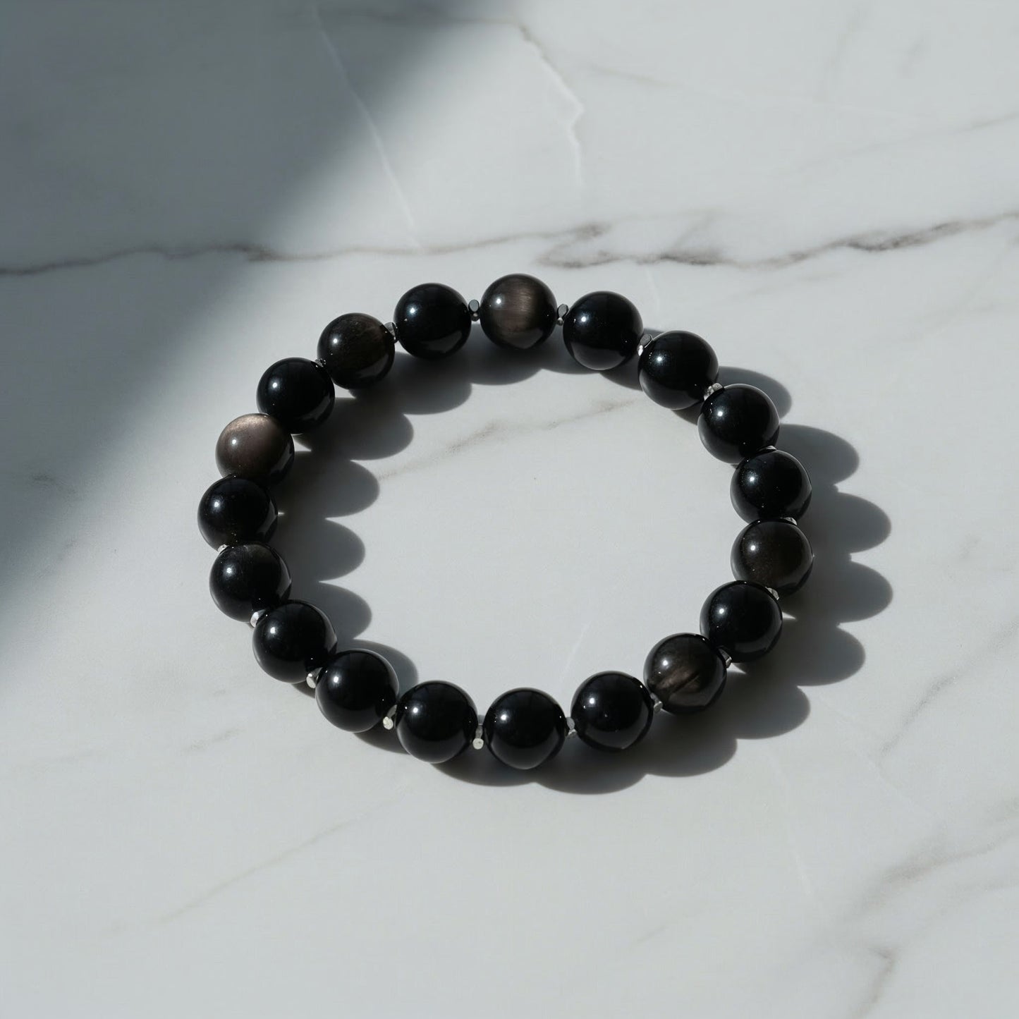 Silent Guardian Obsidian Bracelet - JWPatronus